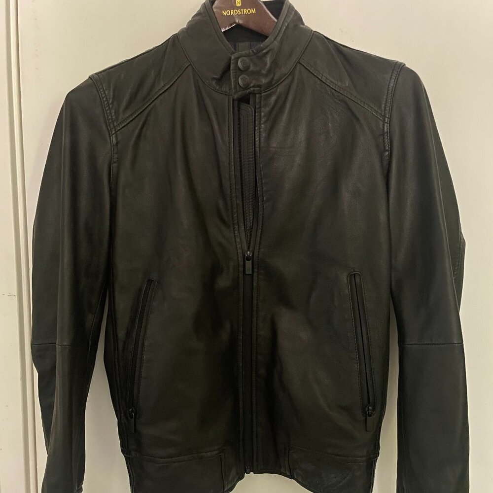 Leather jacket - Massimo Dutti - Size EUR S